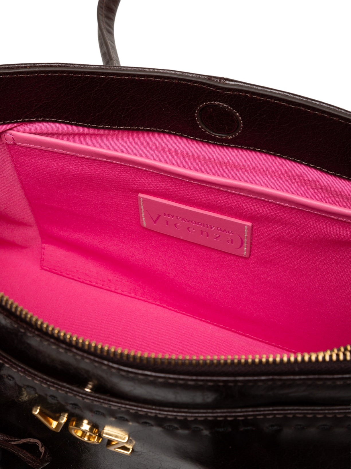 Bolsa Feminina Média Na Proven Other Marrom Vicenza