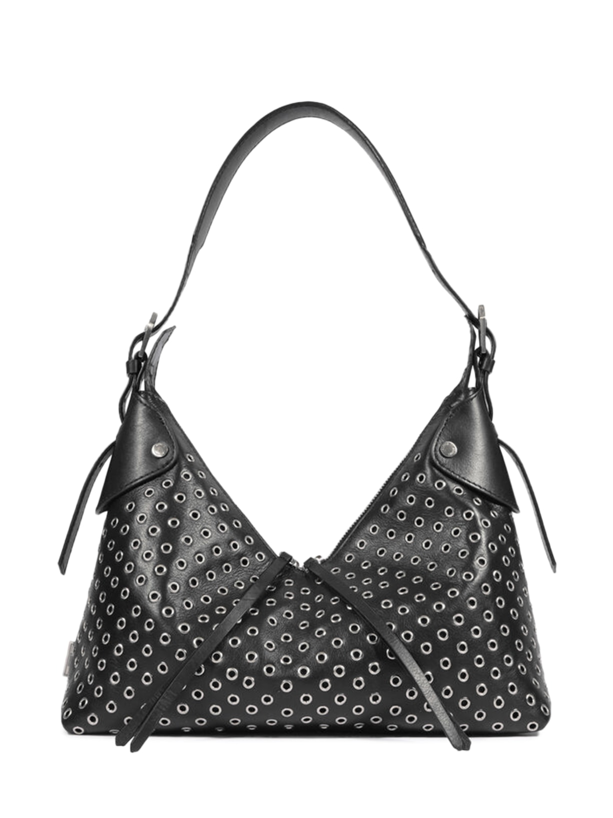 Bolsa Feminina Média Napa Fleecy - Preto