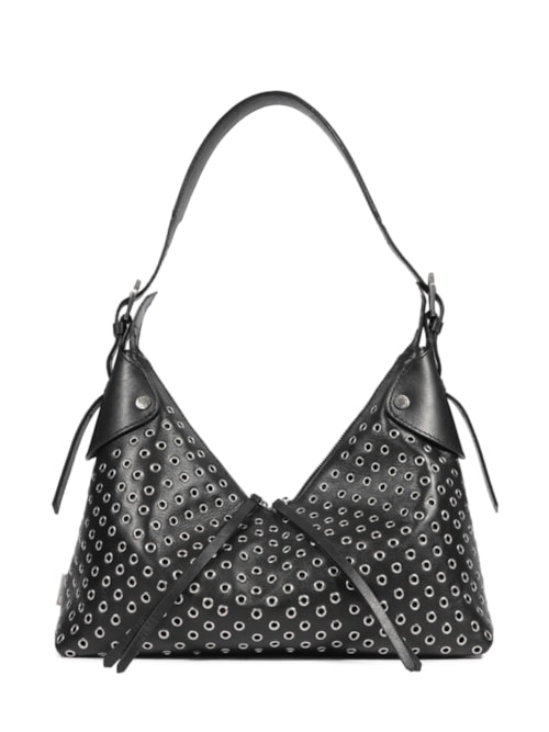 Bolsa Feminina Média Napa Fleecy - Preto
