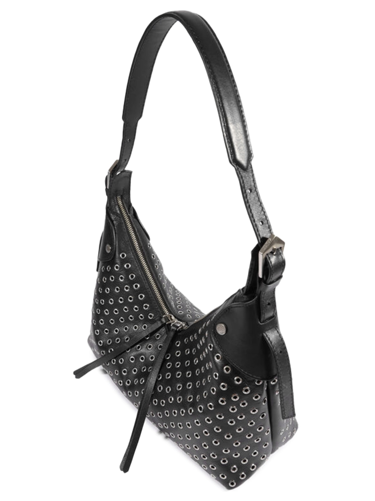 Bolsa Feminina Média Napa Fleecy Preto Schutz