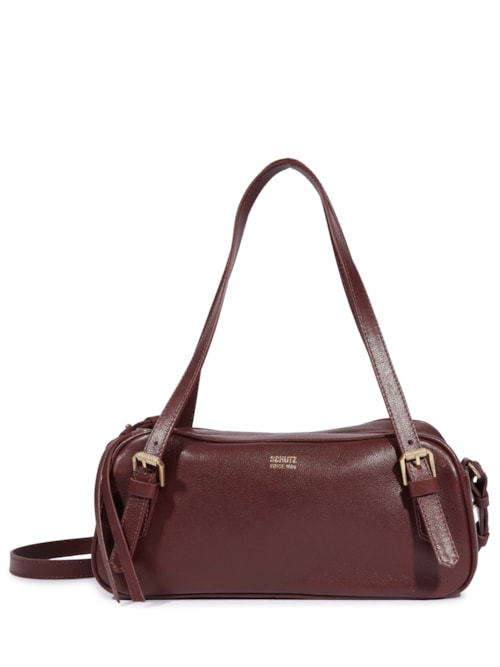 Bolsa Feminina Média Napa Glove - Vermelho