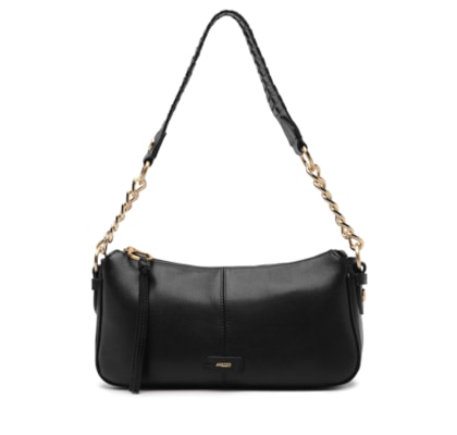 Bolsa Feminina Média Napa Light Sand - Preto