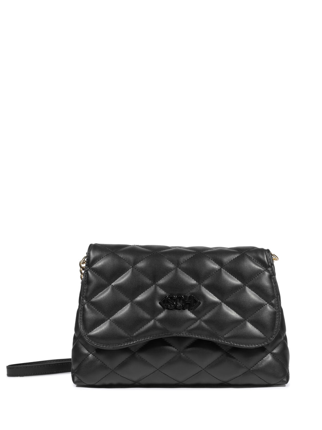 Bolsa Feminina Média Napa Paris Tecno Preto Schutz