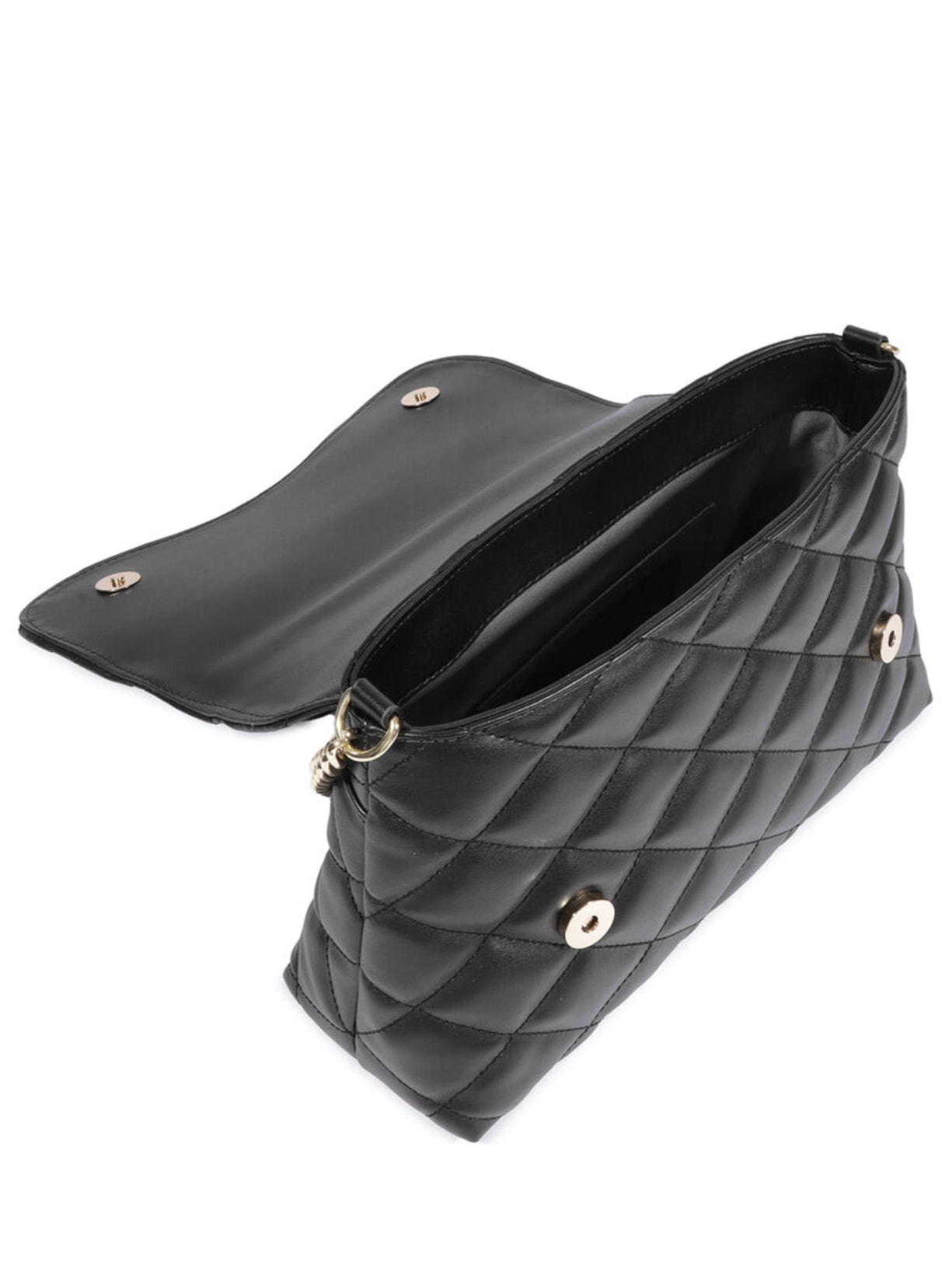 Bolsa Feminina Média Napa Paris Tecno Preto Schutz