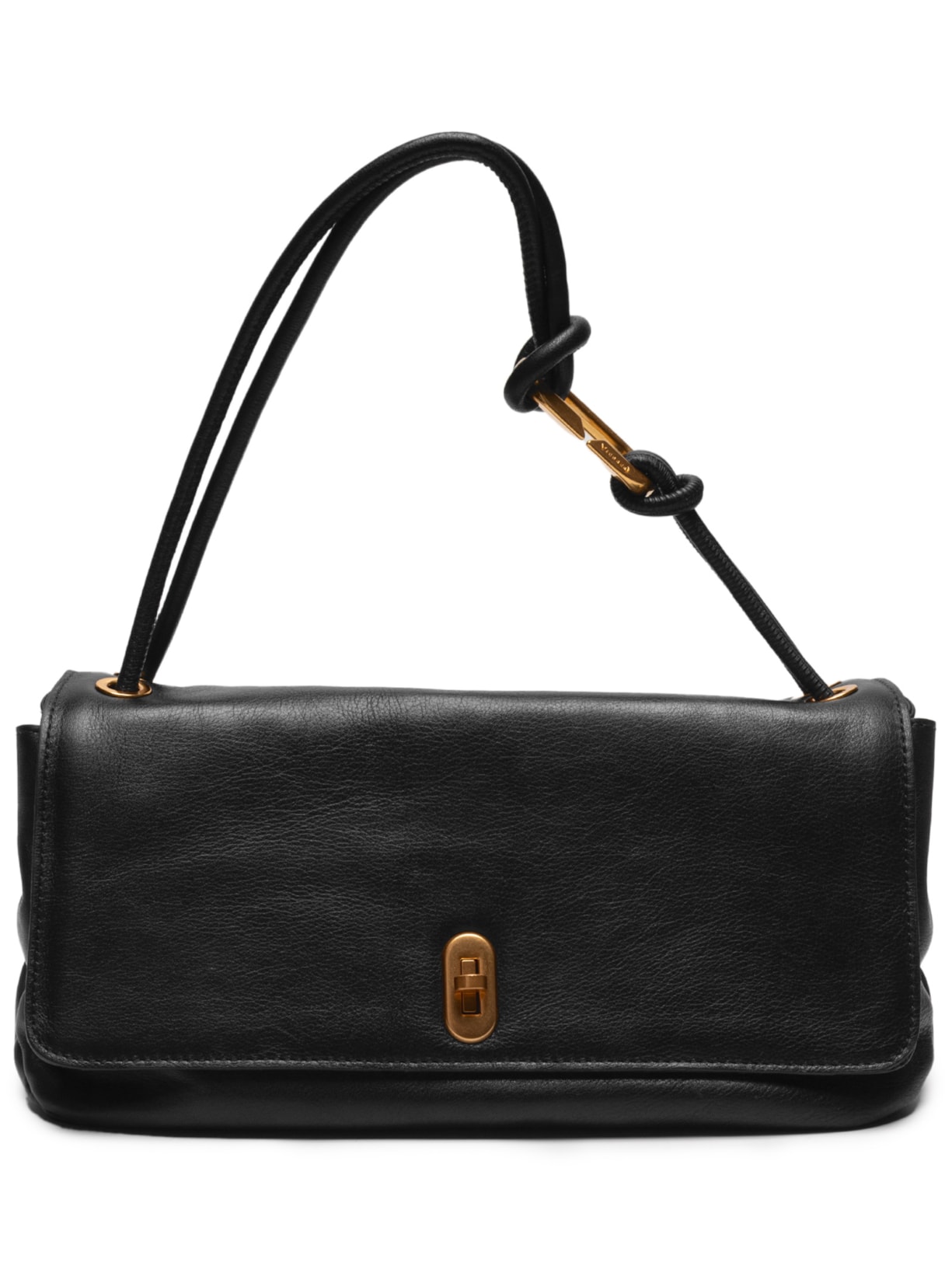 Bolsa Feminina Média Napa Smile - Preto
