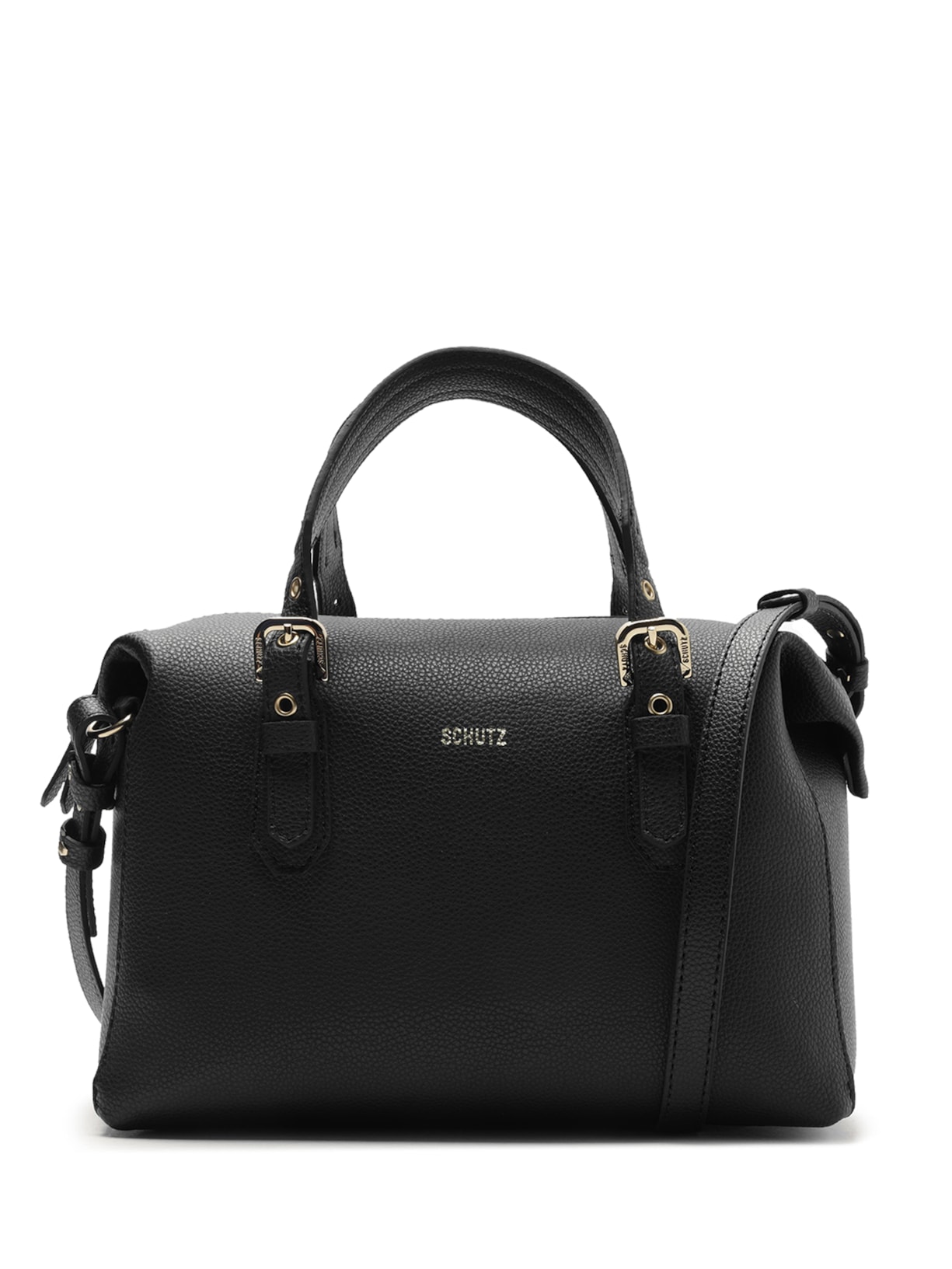 Bolsa Feminina Média Saara PCV - Preto