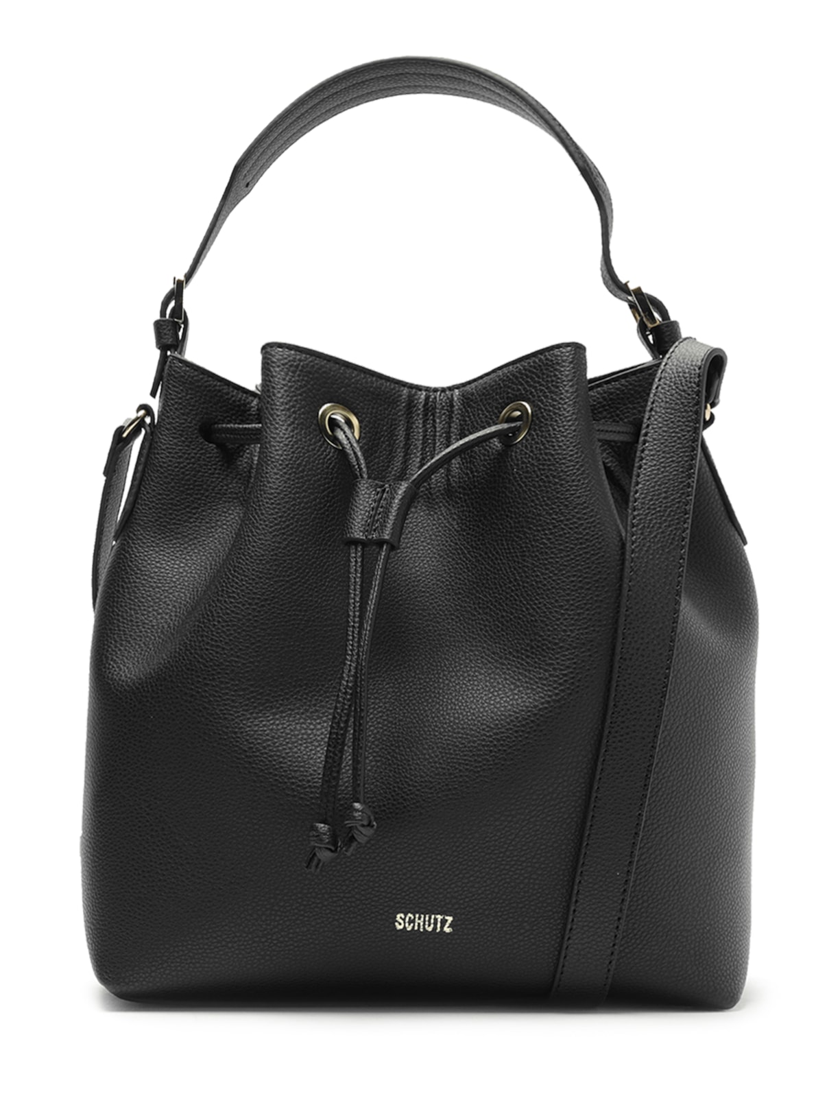 Bolsa Feminina Média Saara PCV - Preto