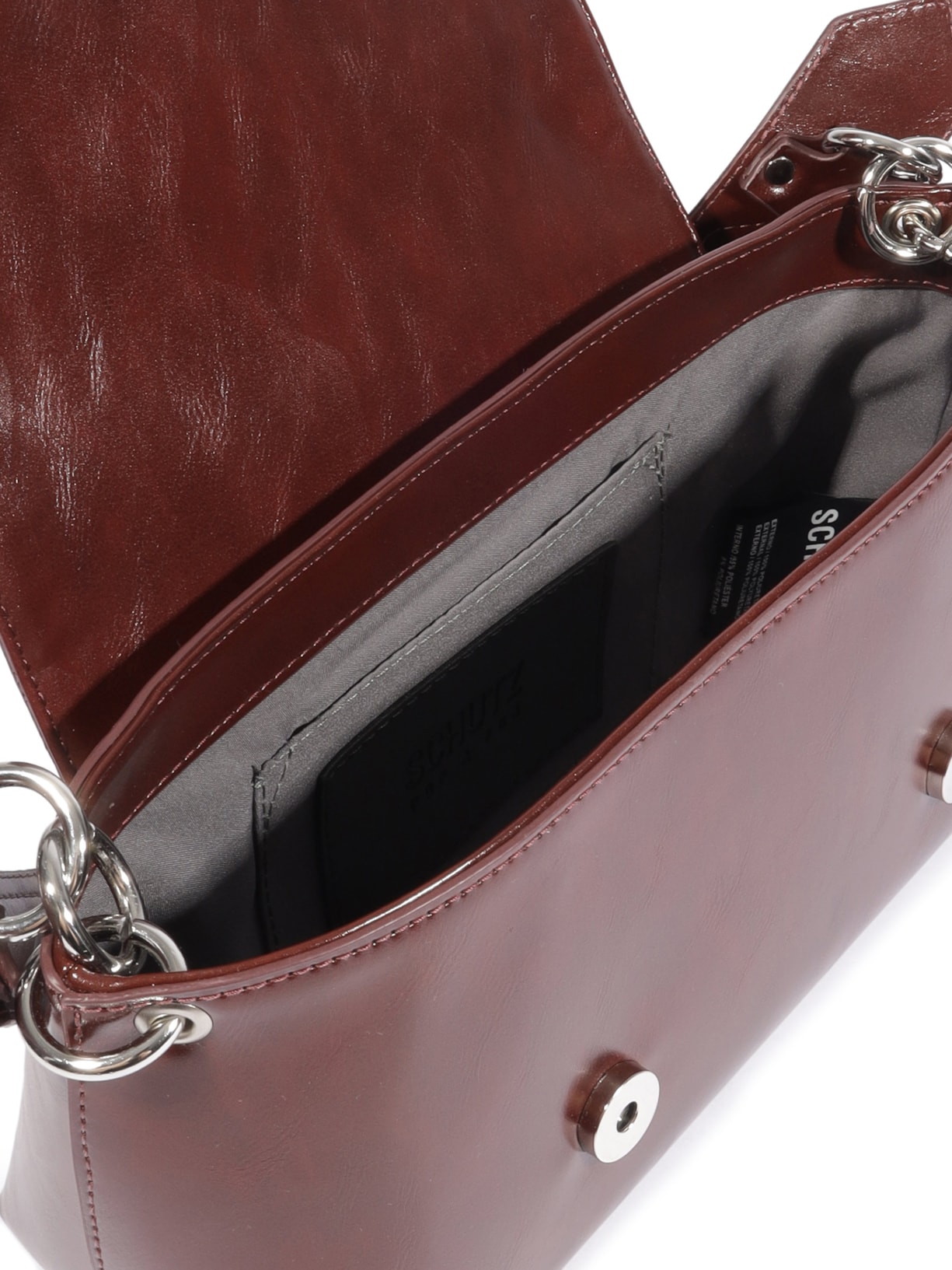 Bolsa Feminina Média Shoulder Marrom Schutz