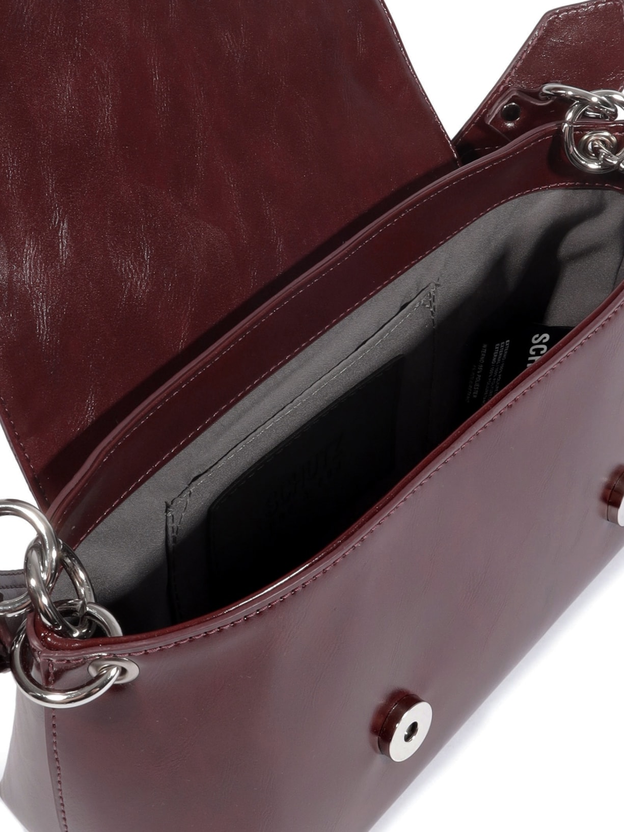 Bolsa Feminina Média Shoulder Marrom Schutz