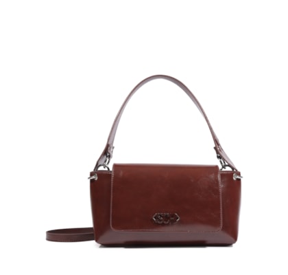 Bolsa Feminina Média Shoulder - Marrom