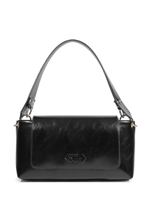 Bolsa Feminina Média Shoulder - Preto