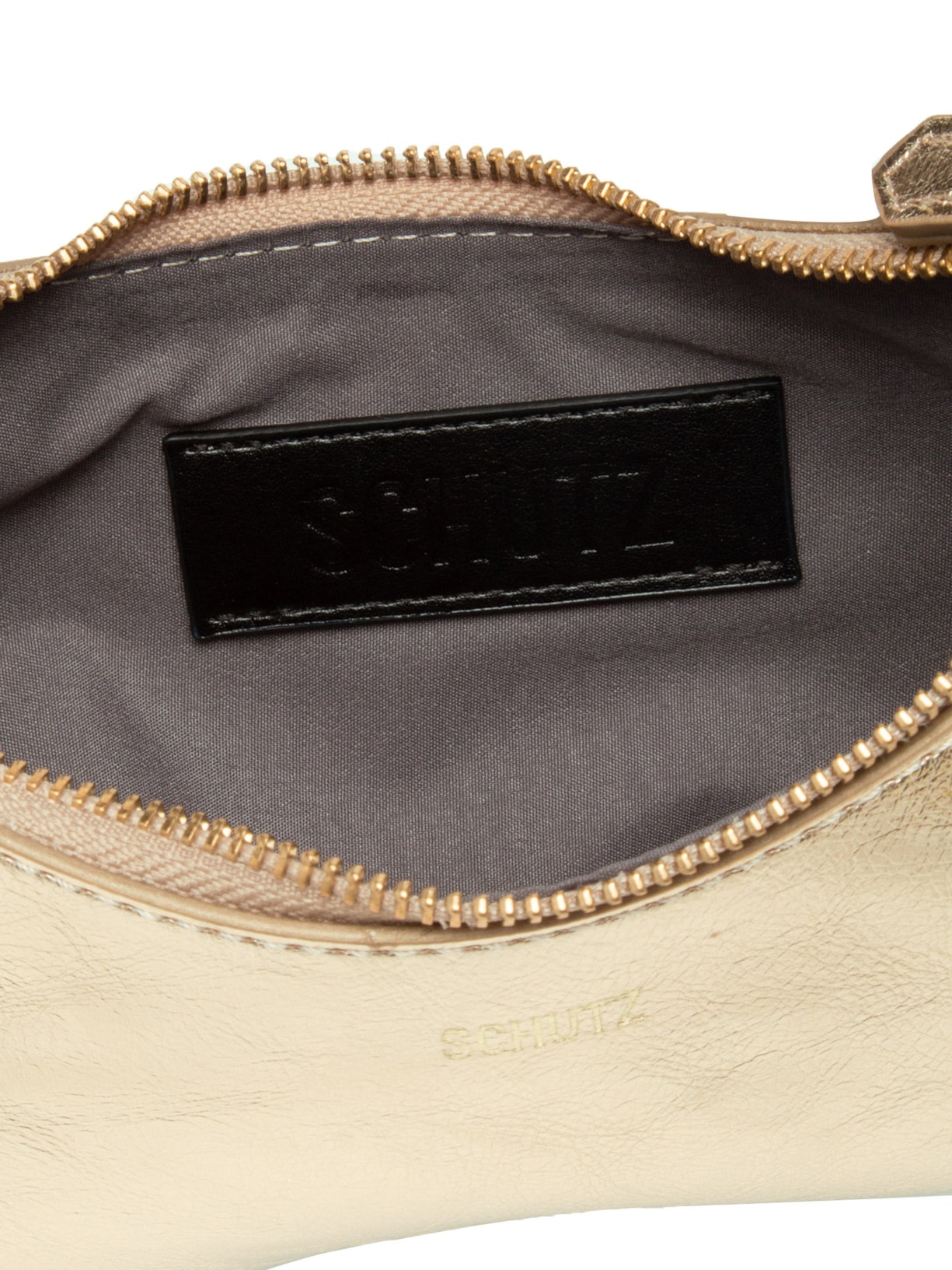 Bolsa Feminina Média Stellare Tecno Dourado Schutz