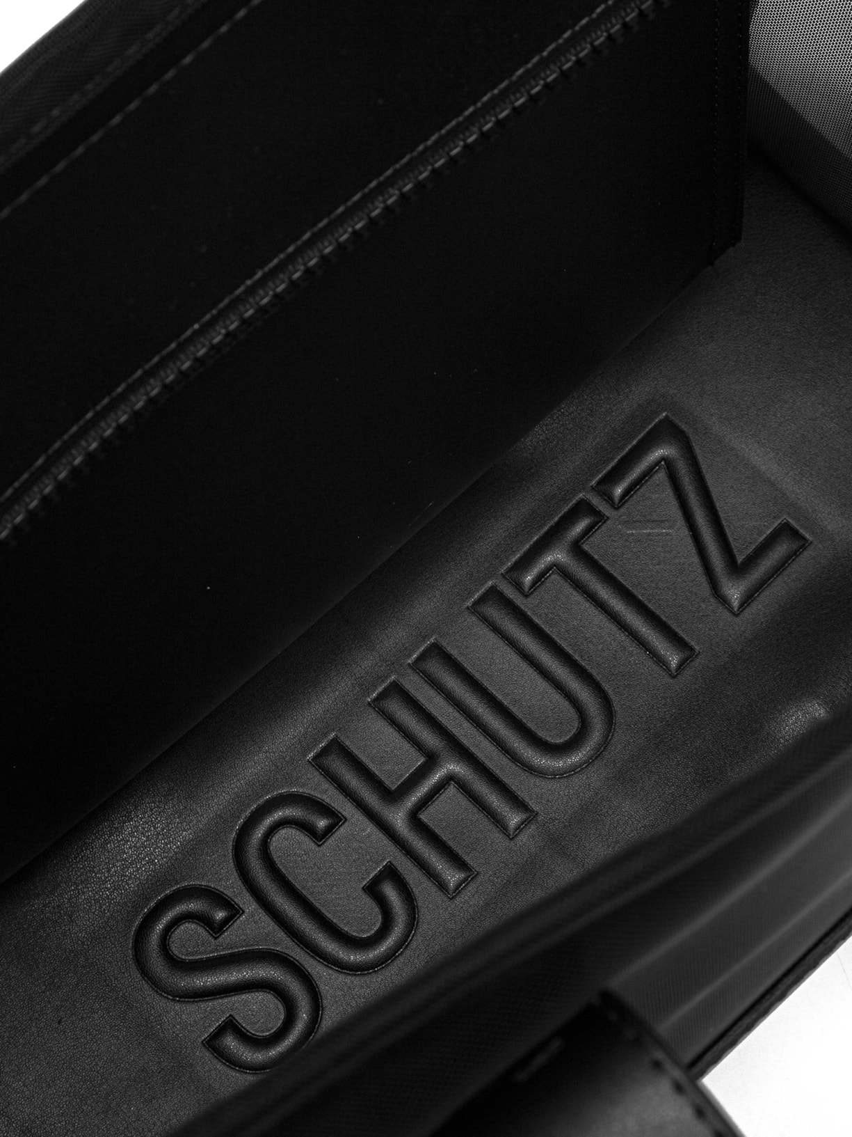 Bolsa Feminina Média Tela Easy Leather Preto Schutz