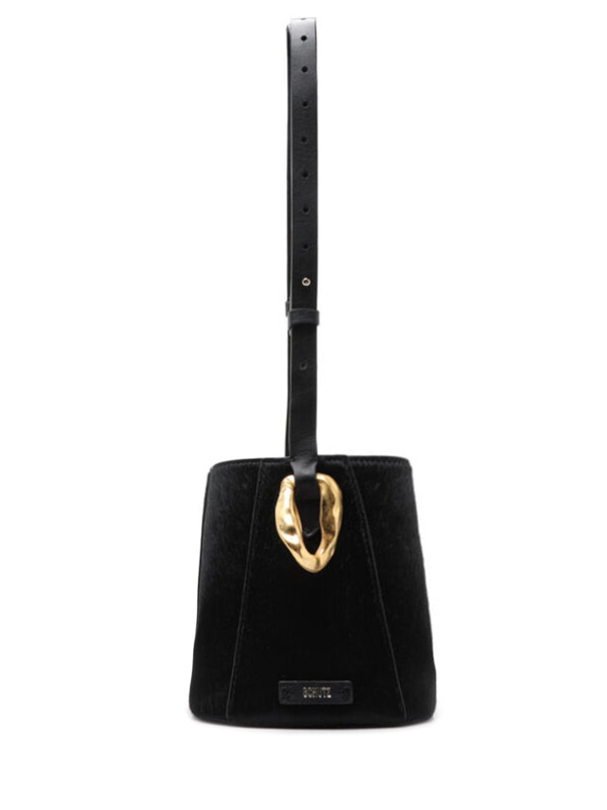 Bolsa Feminina Média Tiracolo Bucket - Preto