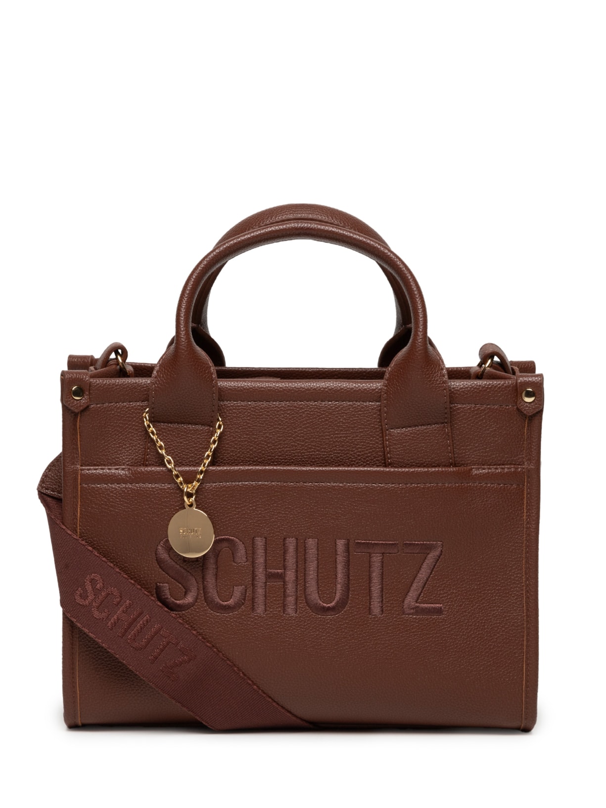 Bolsa Feminina Média Tiracolo - Marrom