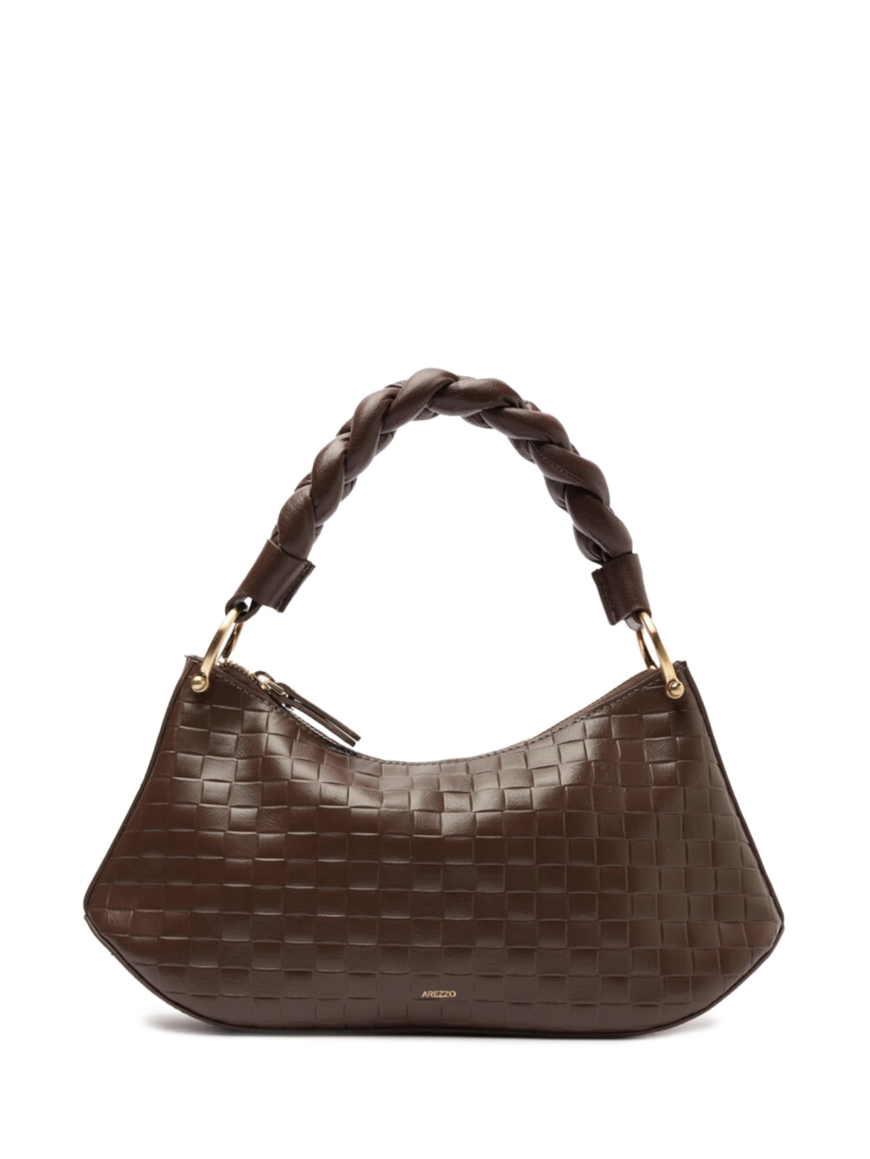 Bolsa Feminina Média Tressê - Marrom