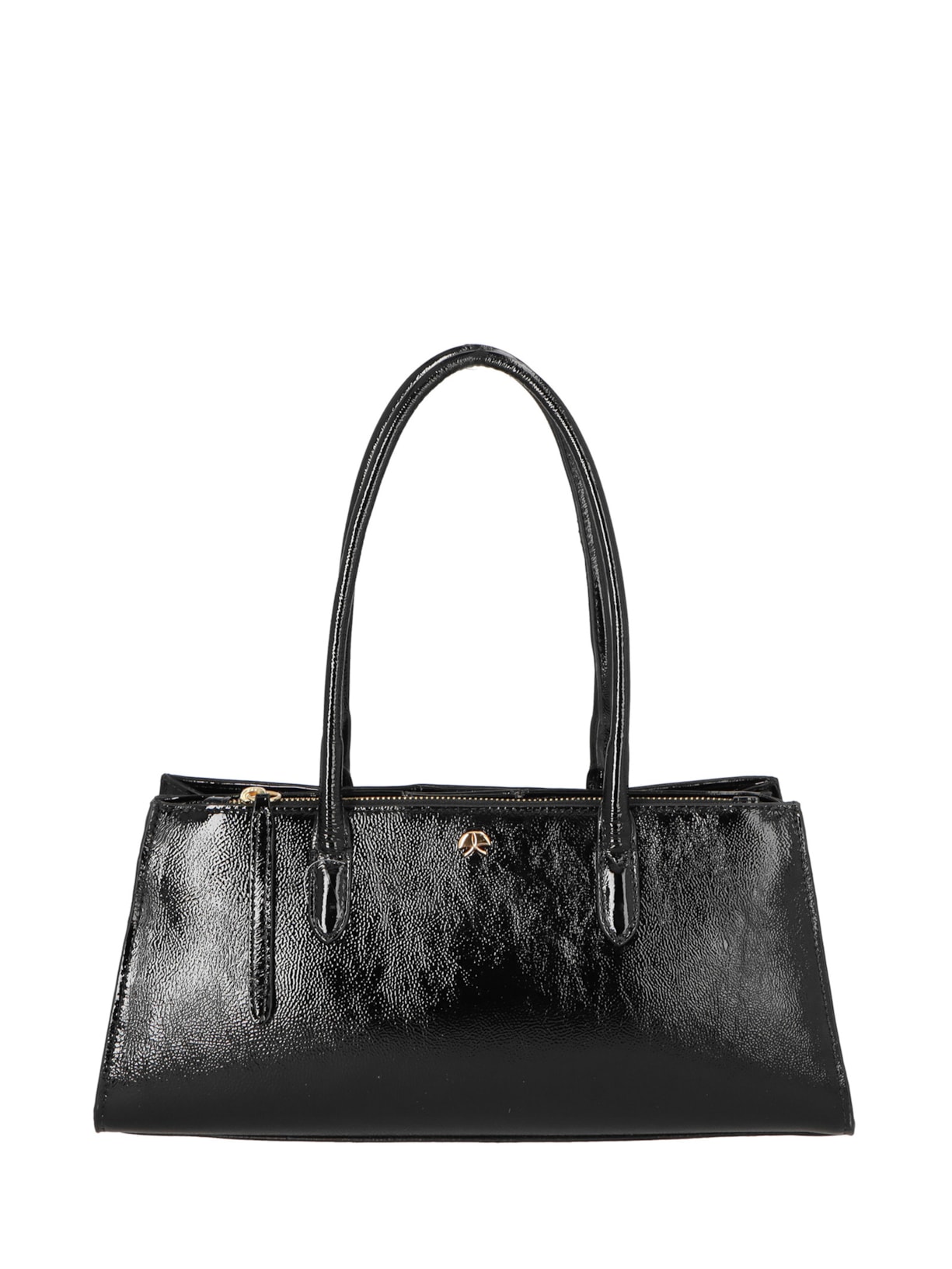 Bolsa Feminina Média Verniz - Preto