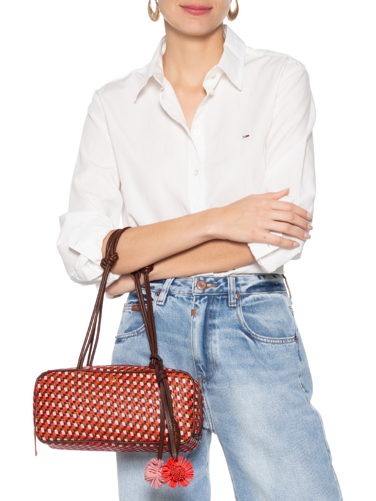 Bolsa Feminina Média Viena Marrom Luiza Barcelos