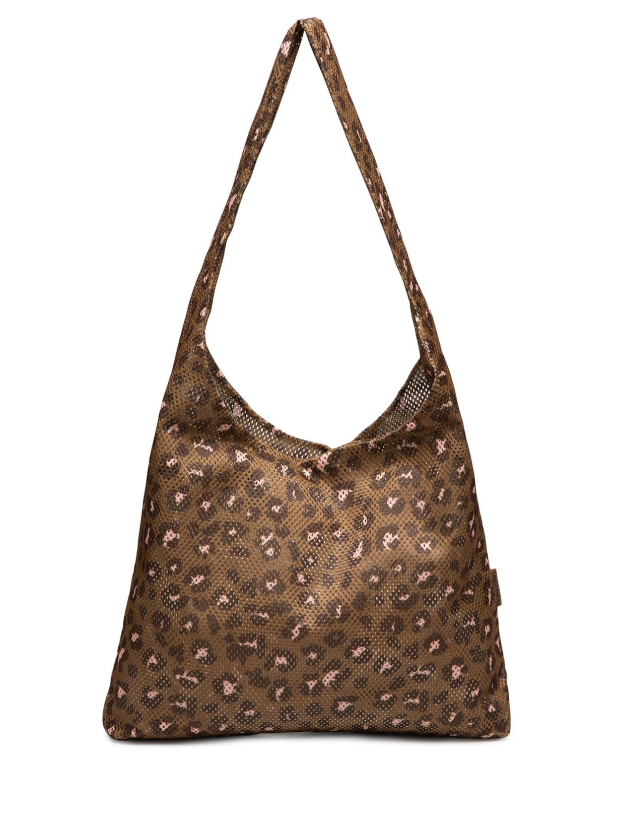 Bolsa Feminina Mesh Onça Bandana Caramelo Animal Print Farm Etc