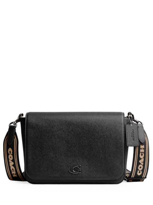 Bolsa Feminina Messenger Siganture Canvas Interior - Preto