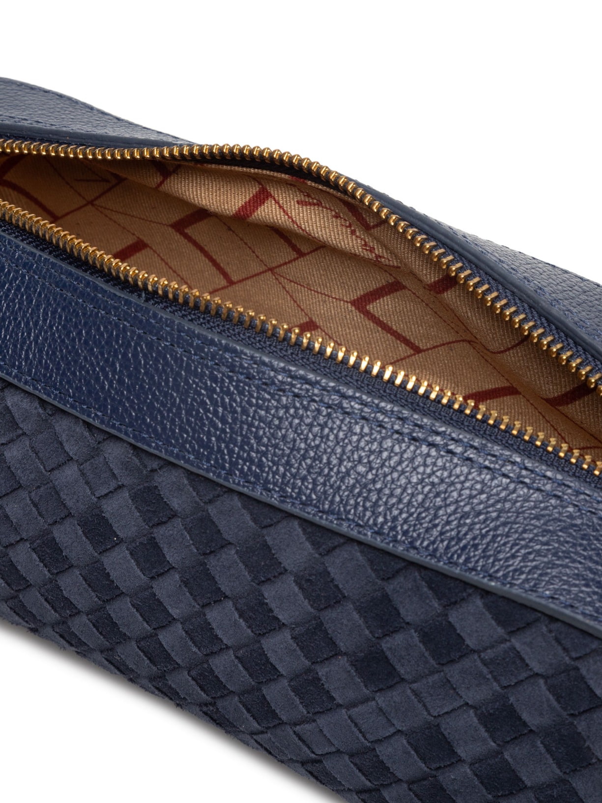 Bolsa Feminina Metal Leather Azul Luiza Barcelos