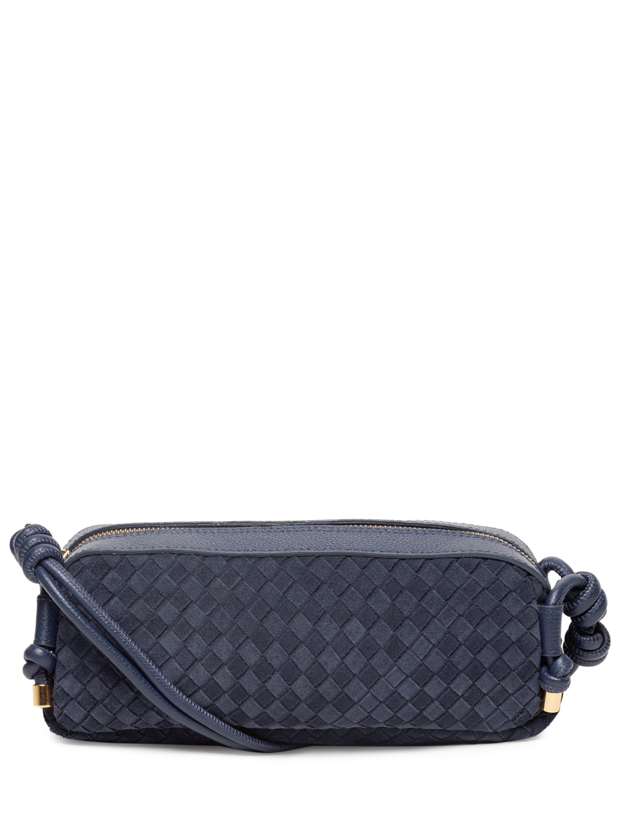 Bolsa Feminina Metal Leather Azul Luiza Barcelos