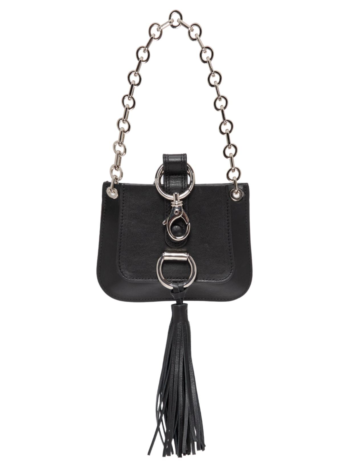 Bolsa Feminina Micro Couro Helena - Preto
