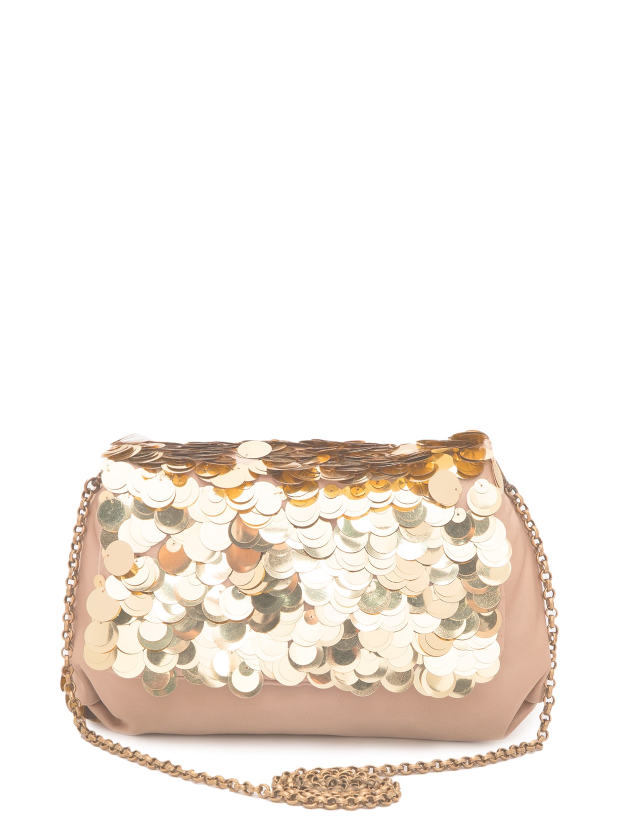 Bolsa Feminina Milou Cetim - Dourado