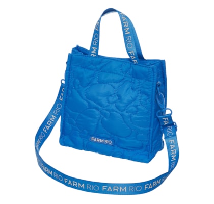 Bolsa Feminina Mimo Banana Flora - Azul