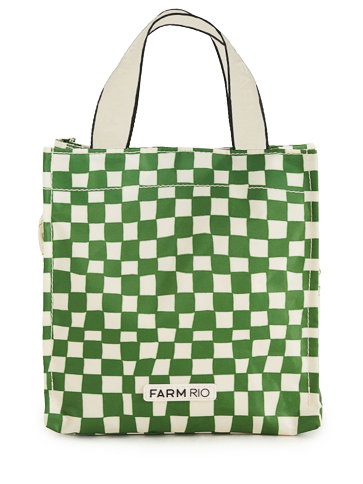 Bolsa Feminina Mimo Quadriculado Sonho Verde Farm Etc