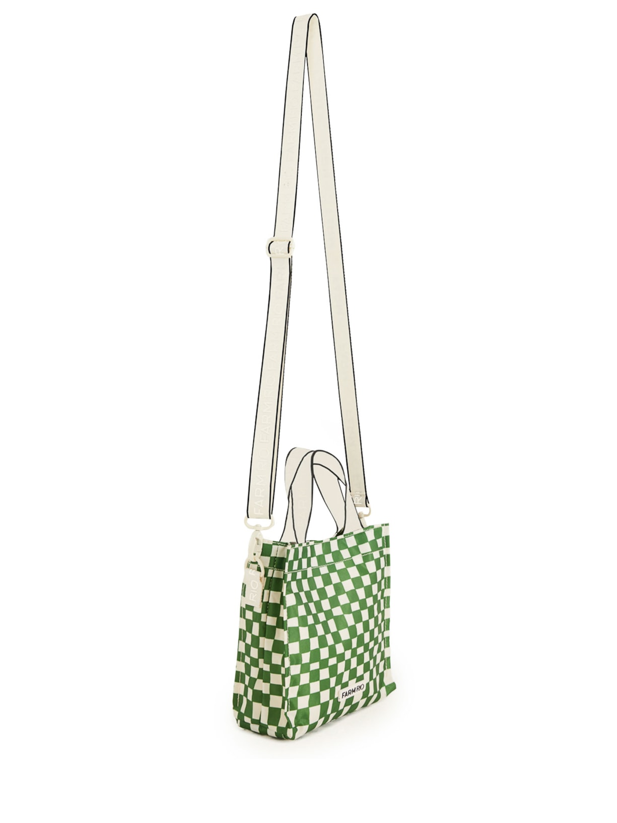 Bolsa Feminina Mimo Quadriculado Sonho Verde Farm Etc