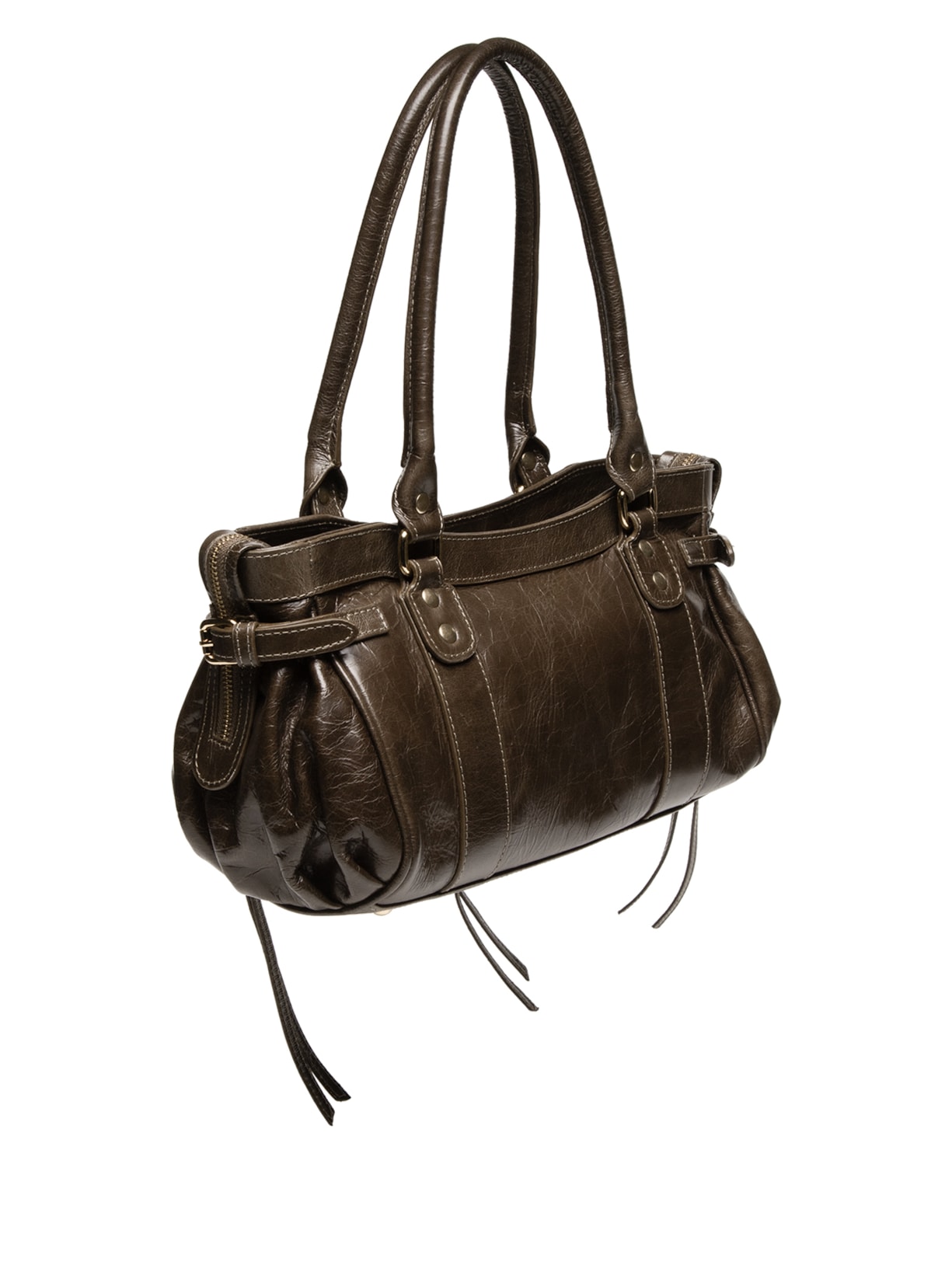 Bolsa Feminina Mineral Marrom Luiza Barcelos