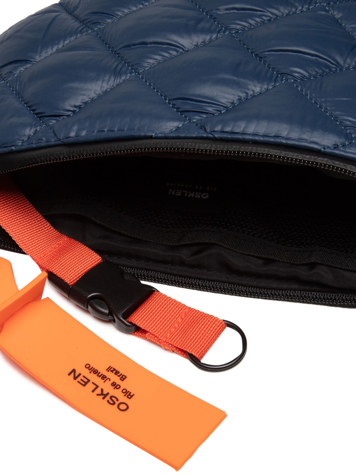 Bolsa Feminina  Mini Andiroba Azul Osklen