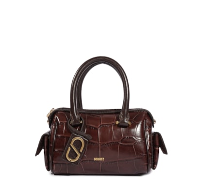 Bolsa Feminina Mini Bag Tay Couro - Marrom