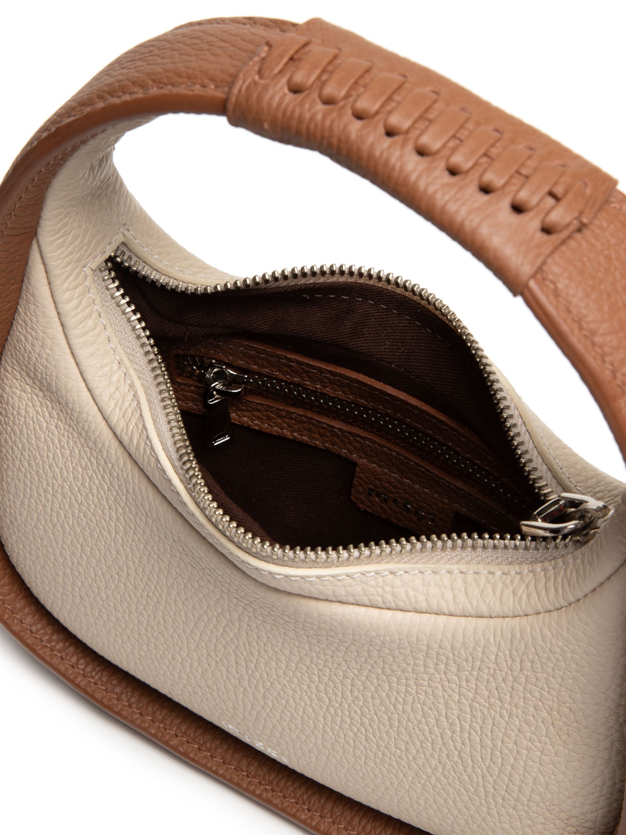 Bolsa Feminina Mini Bambolê Bege Misci