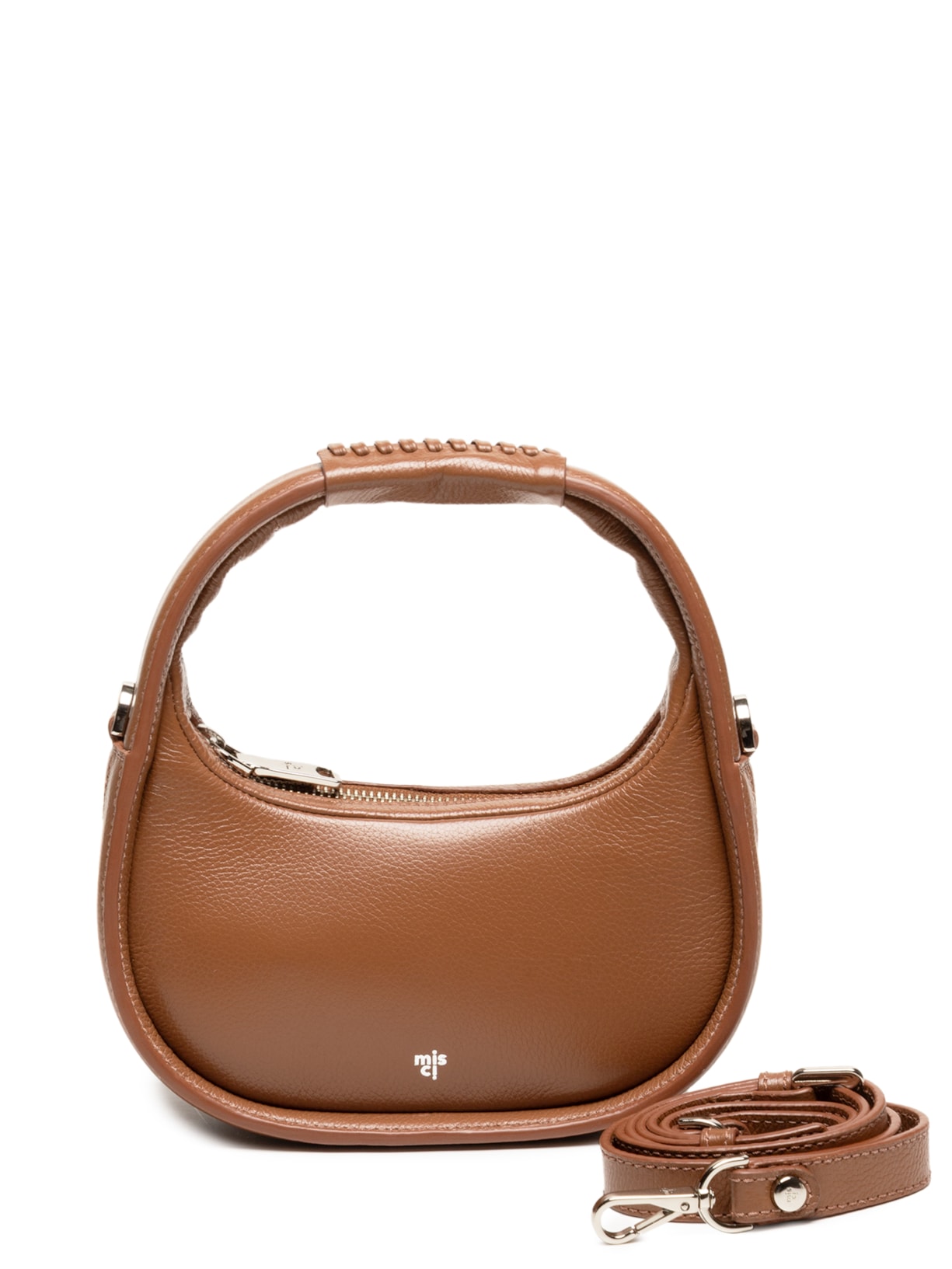 Bolsa Feminina Mini Bambolê - Marrom