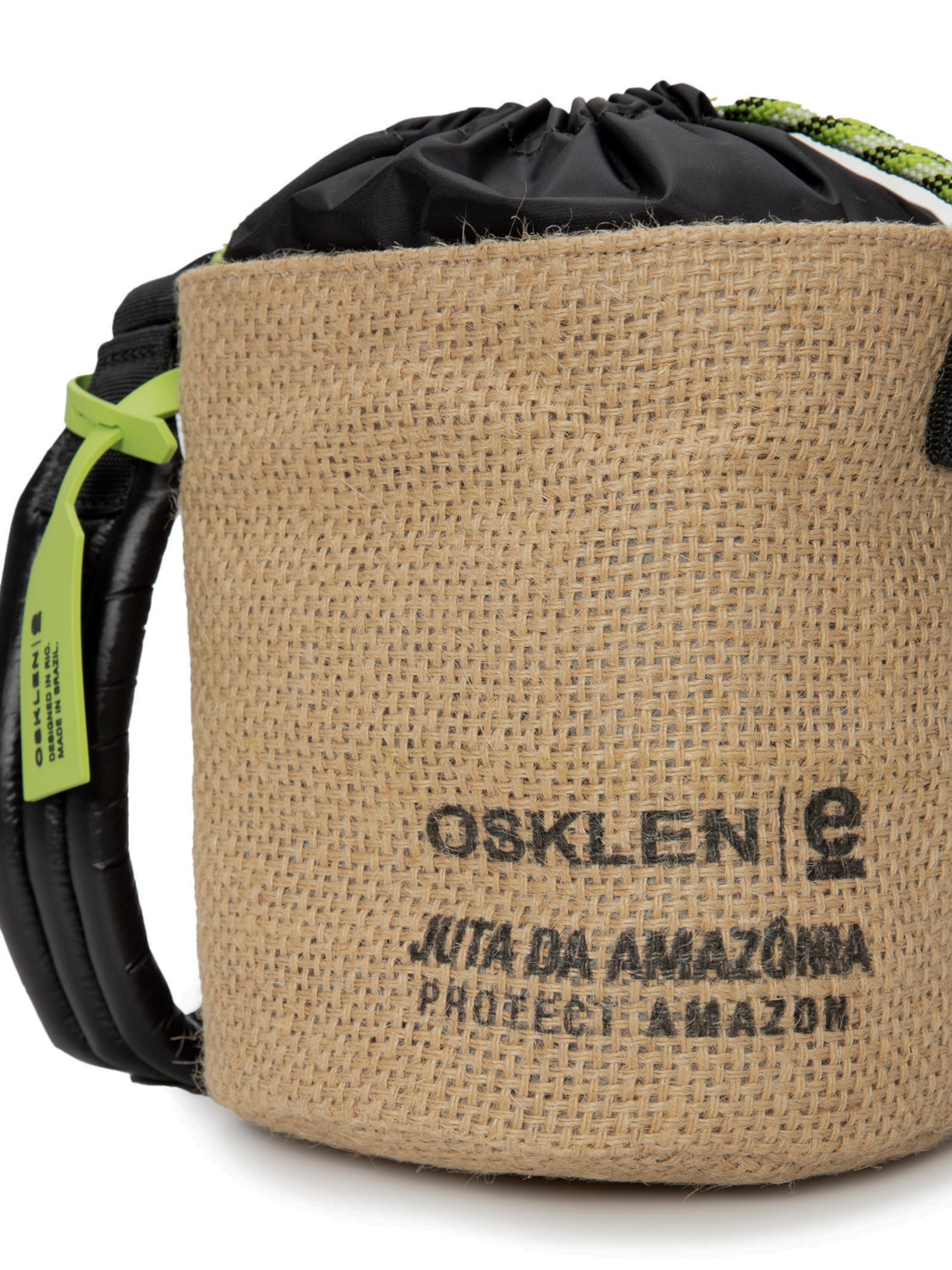 Bolsa Feminina Mini Bucket Juta Bege Osklen