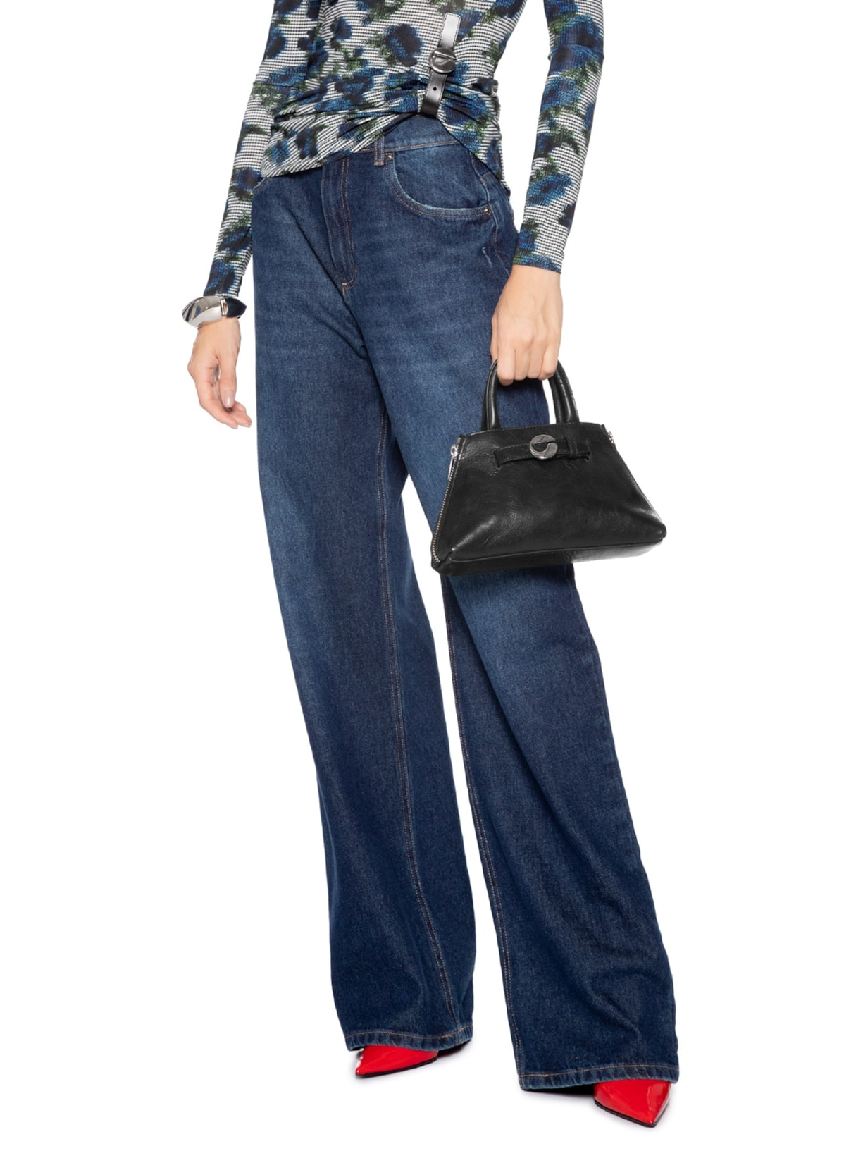 Bolsa Feminina Mini Data Bag Preto Coperni