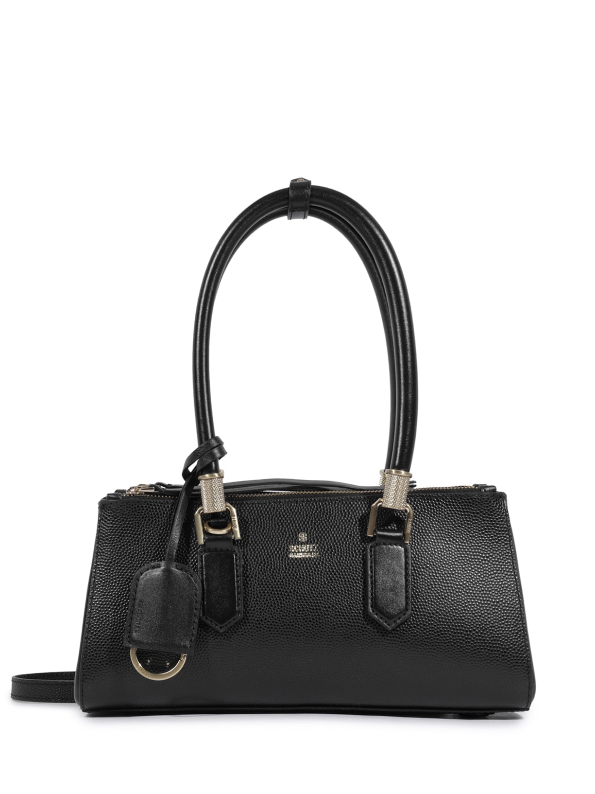 Bolsa Feminina Mini Tote Lauren Couro Preto Schutz