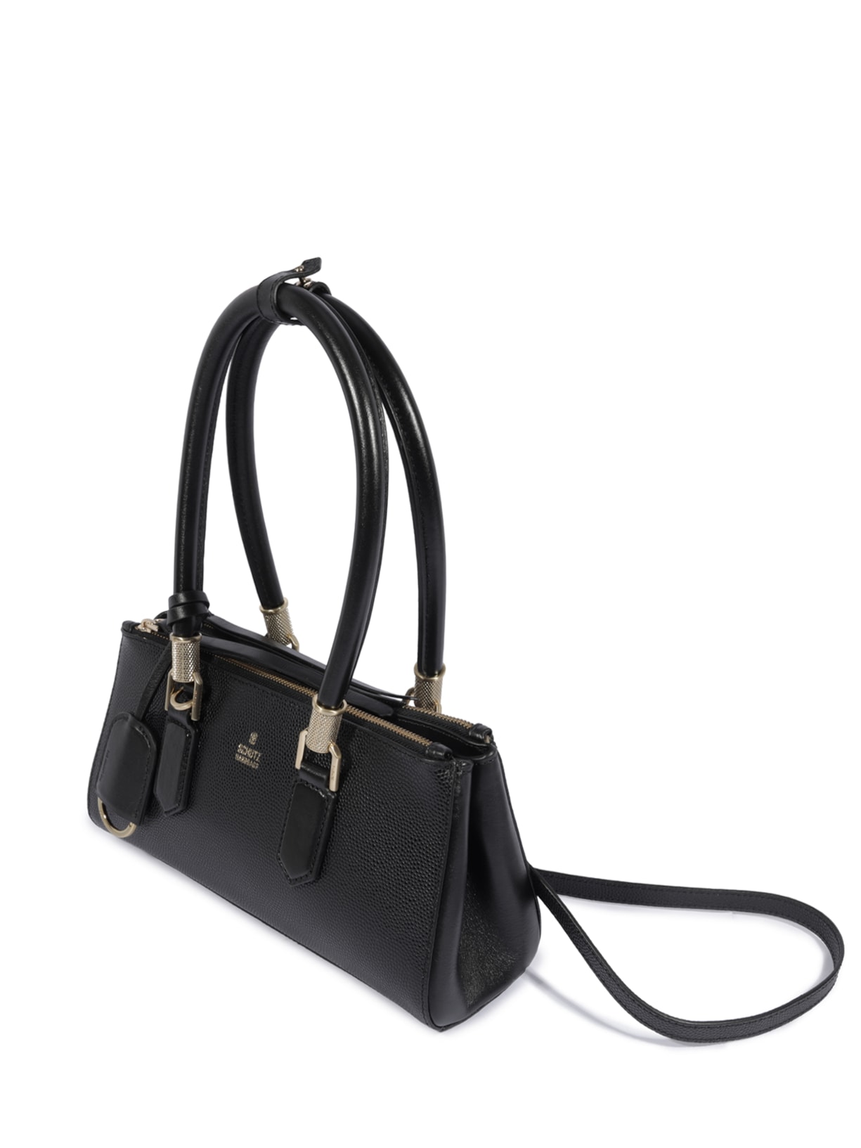 Bolsa Feminina Mini Tote Lauren Couro Preto Schutz