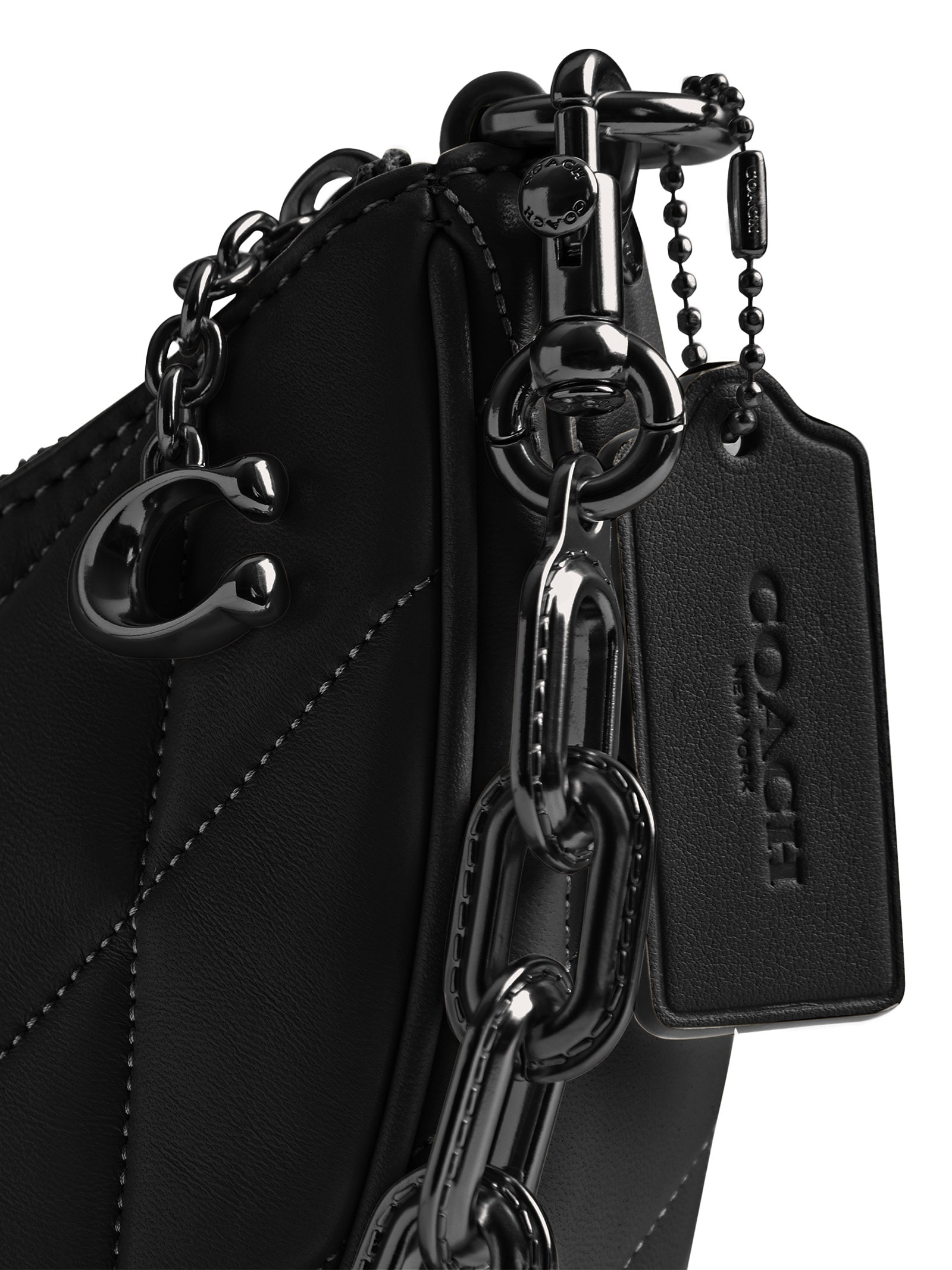 Bolsa Feminina Mira Shoulder With Pillow Quilting - Coach - Preto