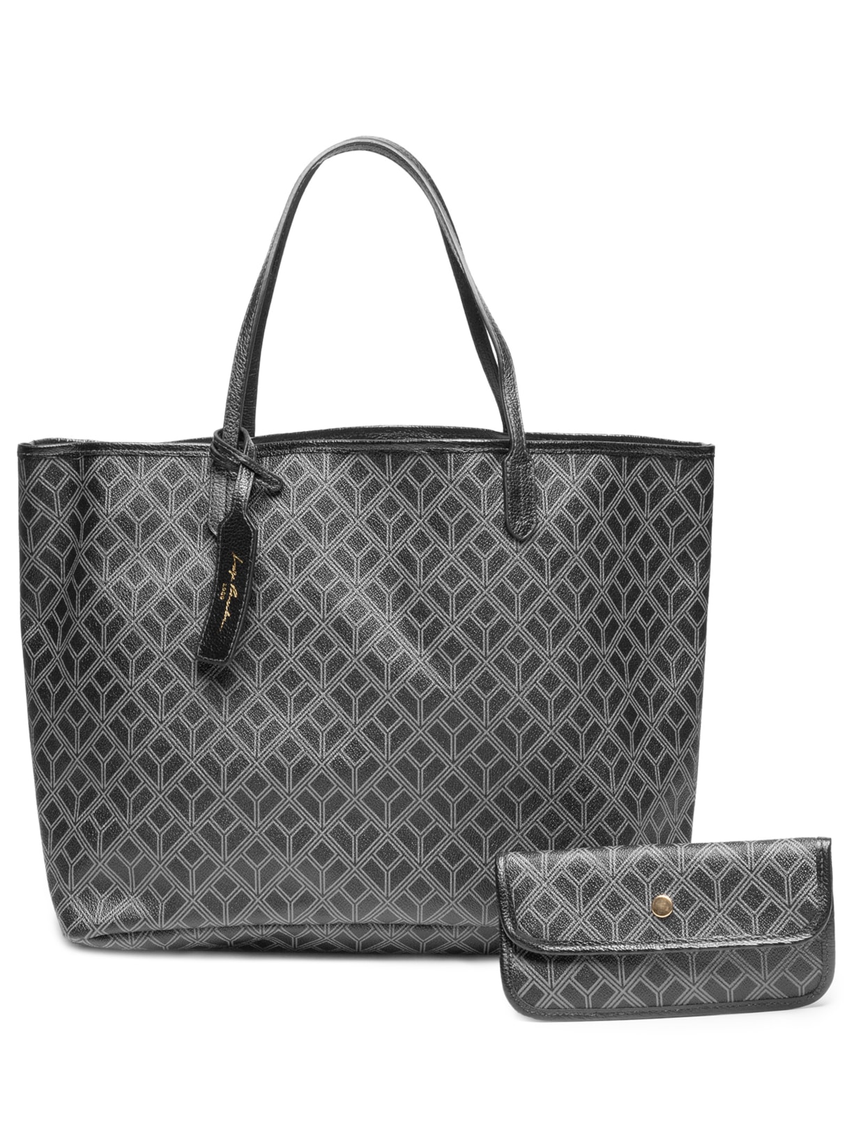 Bolsa Feminina Monograma Viena - Preto