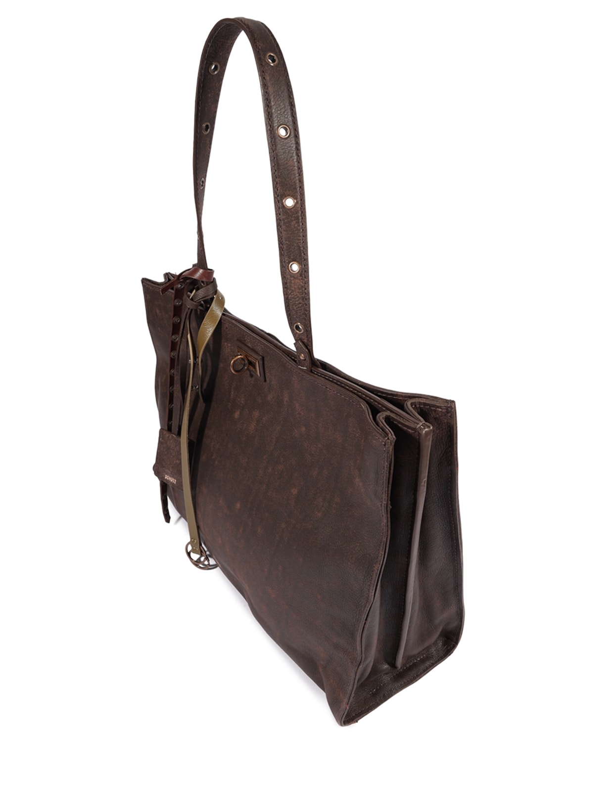 Bolsa Feminina Myst Grande Couro Marrom Schutz