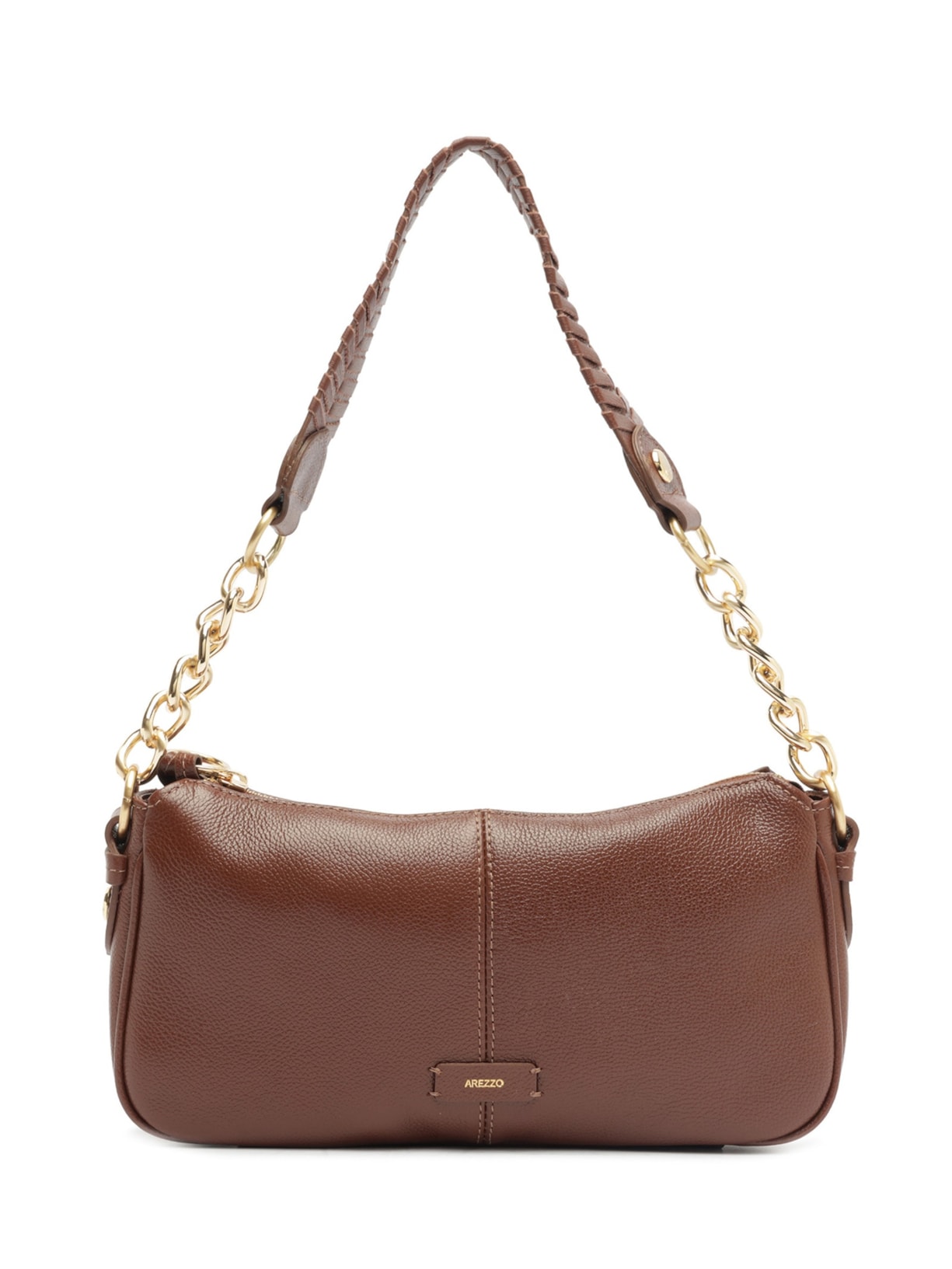 Bolsa Feminina Napa Light Sand Marrom Arezzo