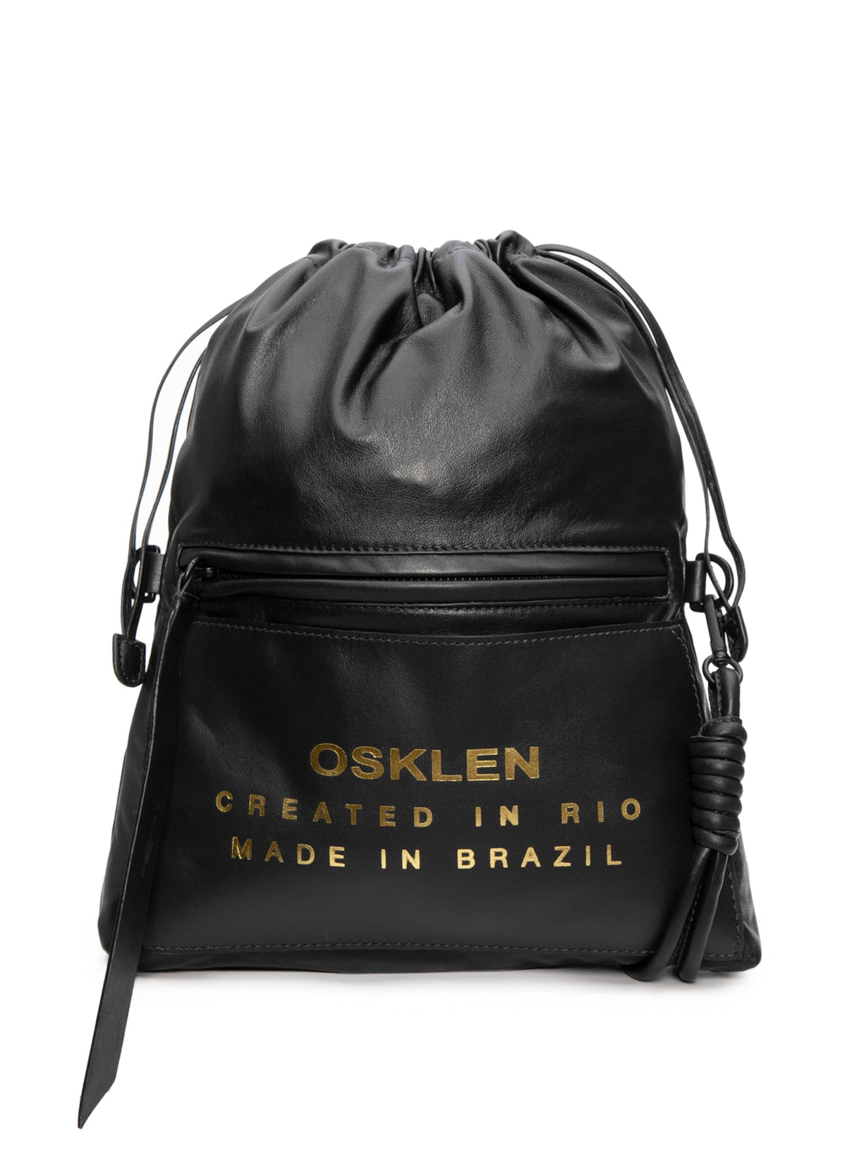 Bolsa Feminina Napa Sack Flat Medium - Preto