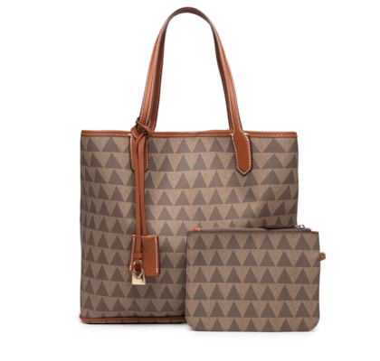 Bolsa Feminina New Canvas Triang - Cinza