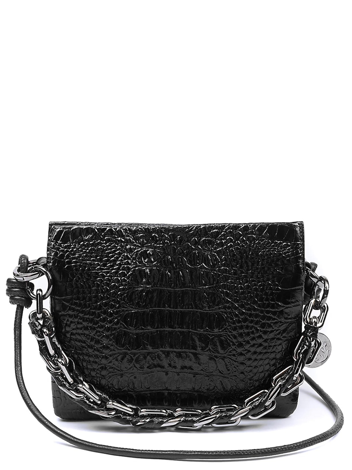 Bolsa Feminina New Mini Cindy Em Couro Preto Isla