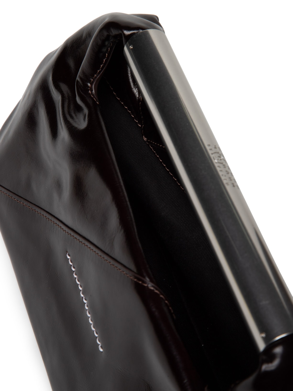 Bolsa Feminina New Nappo Jewel Handle  – Marrom Mm6 Maison Margiela