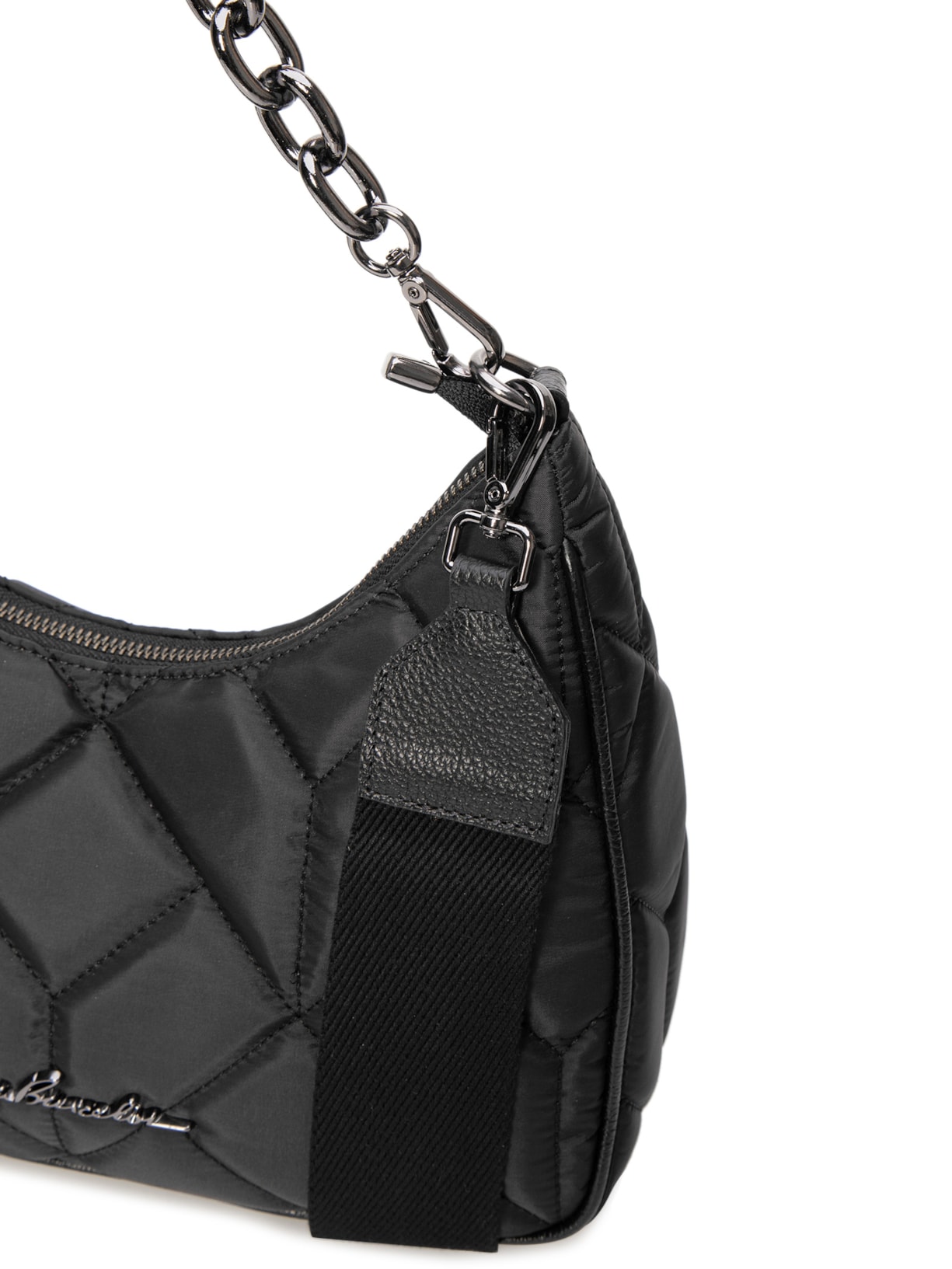 Bolsa Feminina New Nylon Viena Preto Luiza Barcelos