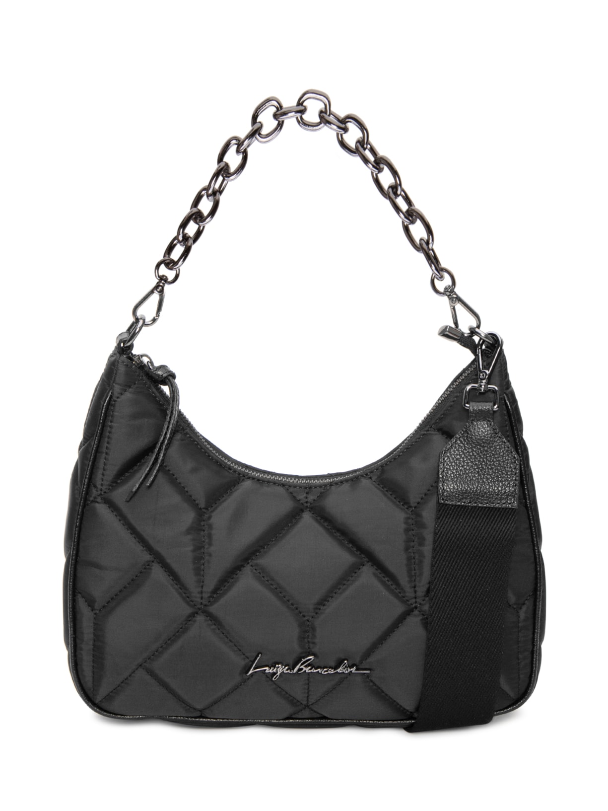 Bolsa Feminina New Nylon Viena Preto Luiza Barcelos